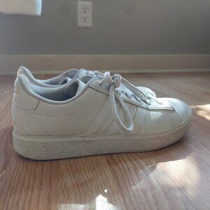 White Adidas Grand Court 2.0 Sneaker - Women's Size 11